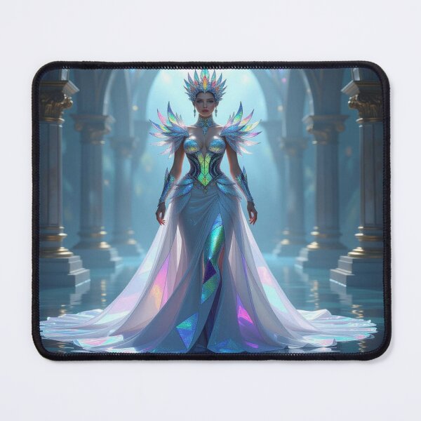 Item preview, Cathedral Glow - Glass dress meets light poetry – stained glass fashion meets wearable sculpture designed and sold by FotoworldEdel.