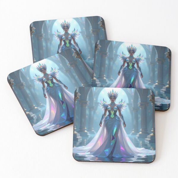 Item preview, Cathedral Glow - Glass dress meets light poetry – stained glass fashion meets wearable sculpture designed and sold by FotoworldEdel.