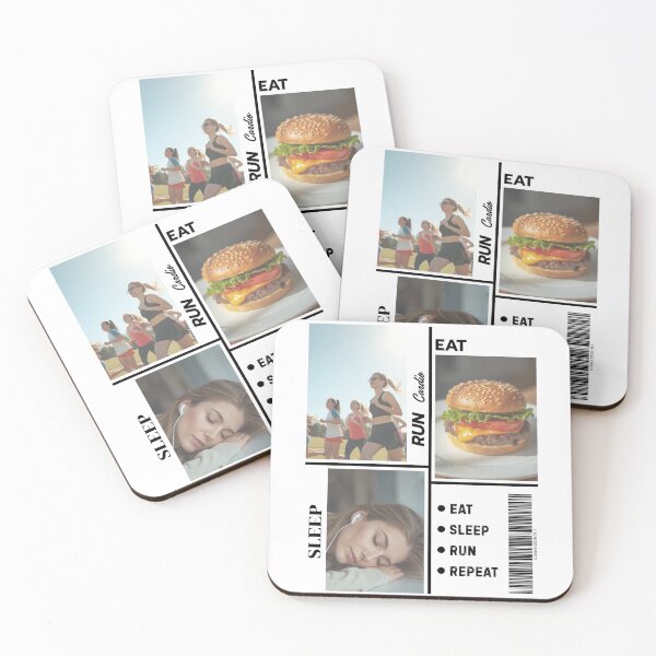 Item preview, Eat Sleep Run Repeat designed and sold by phiawdesign9.