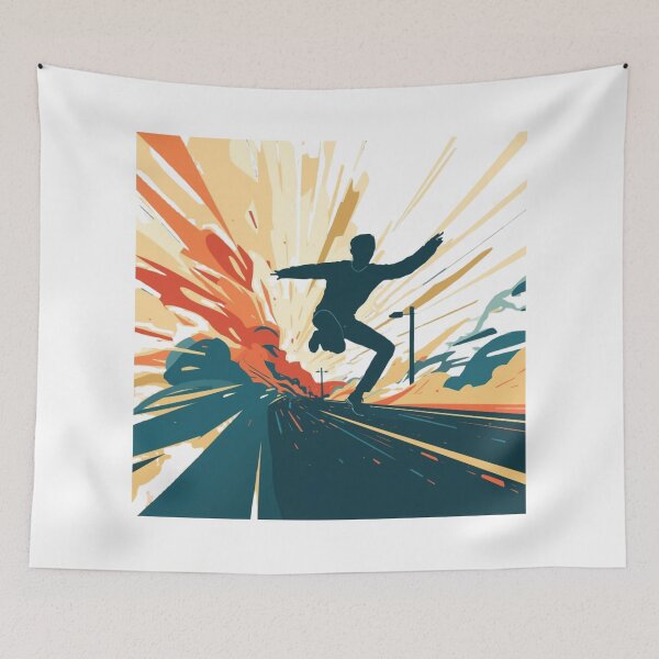 Item preview, Run Through the Blast designed and sold by Kavya Art.