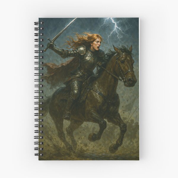 Item preview, Rider of the Storm – The Warrior Queen’s Charge designed and sold by posteriumprint.