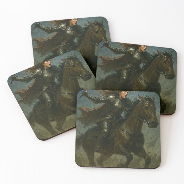 Item preview, Rider of the Storm – The Warrior Queen’s Charge designed and sold by posteriumprint.