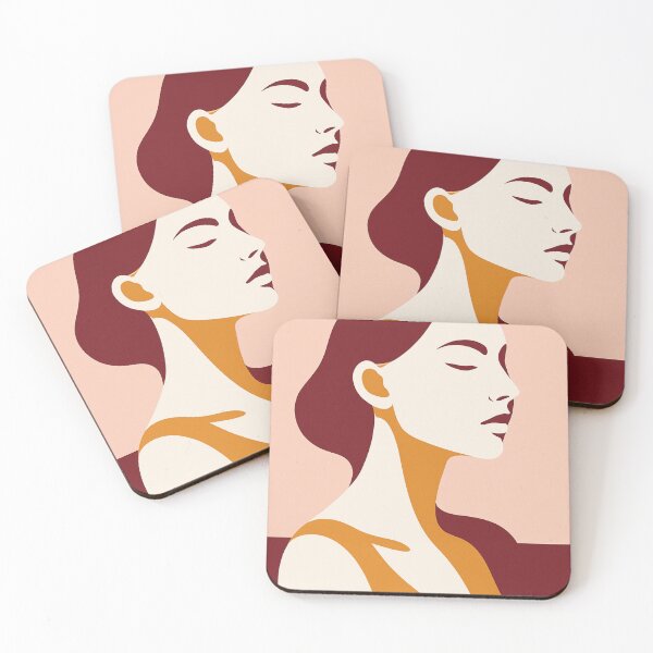 Item preview, Tranquil Grace – Abstract Minimalist Woman designed and sold by YumiStories Shop.