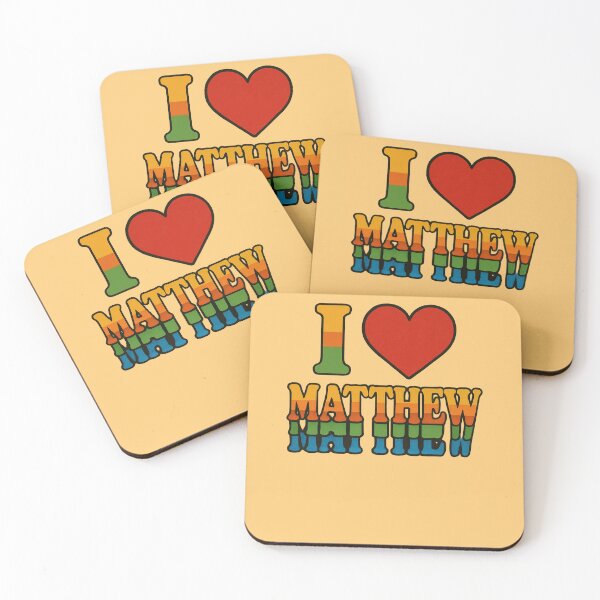 Item preview, I Love Matthew designed and sold by FrictionMaxxing.