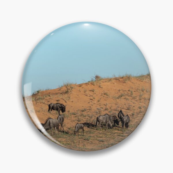 Item preview, Red Dune Gathering — Blue Wildebeest on the Kalahari Ridge, Southern Africa (2023) designed and sold by DavideAntoniani.