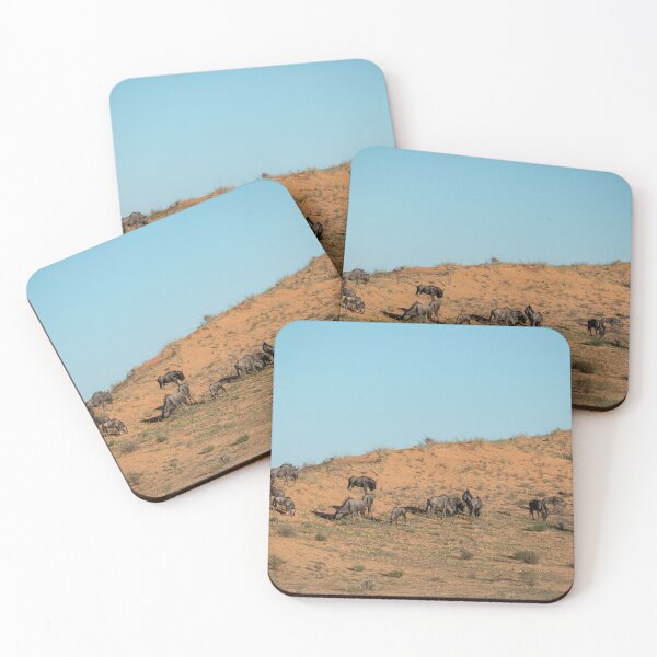 Item preview, Red Dune Gathering — Blue Wildebeest on the Kalahari Ridge, Southern Africa (2023) designed and sold by DavideAntoniani.