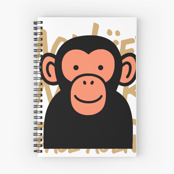 Item preview, MONKEY MARK SPACE AGENCY – The Chimp Reaching for the Stars designed and sold by DixTartare.