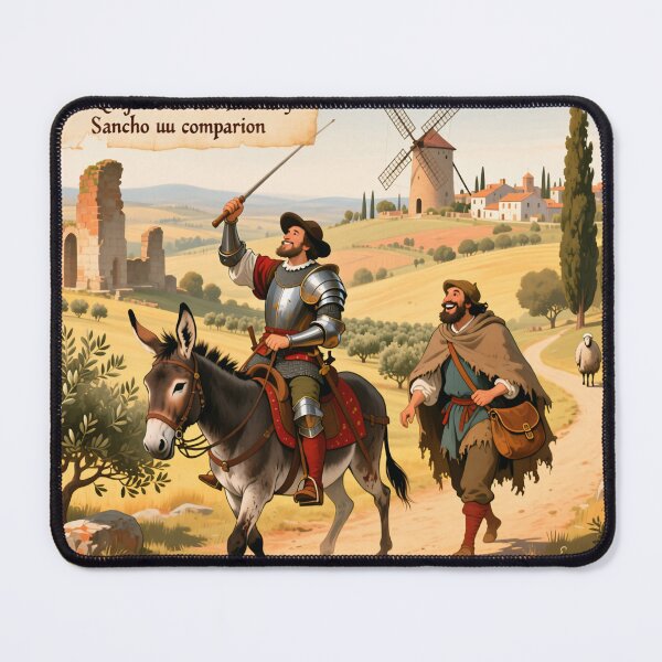 Item preview, El Quijote Y Sancho designed and sold by casamomo.