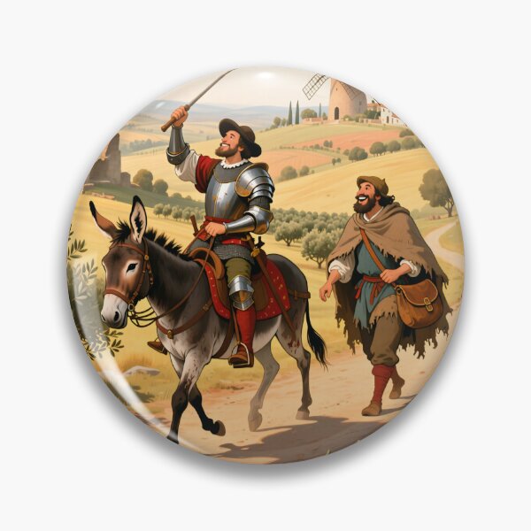Item preview, El Quijote Y Sancho designed and sold by casamomo.