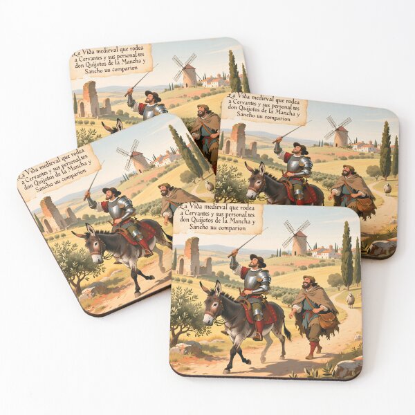 Item preview, El Quijote Y Sancho designed and sold by casamomo.