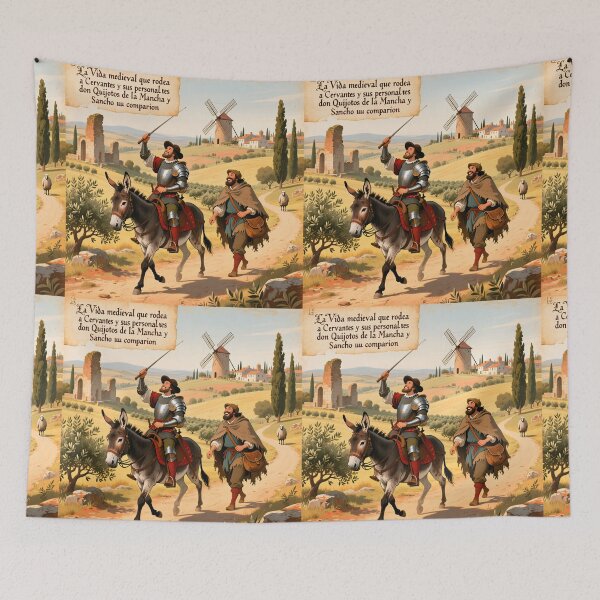 Item preview, El Quijote Y Sancho designed and sold by casamomo.