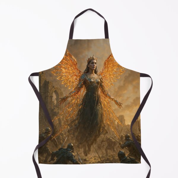 Item preview, The Dawn Queen – Radiant Angel of the Battlefield designed and sold by posteriumprint.