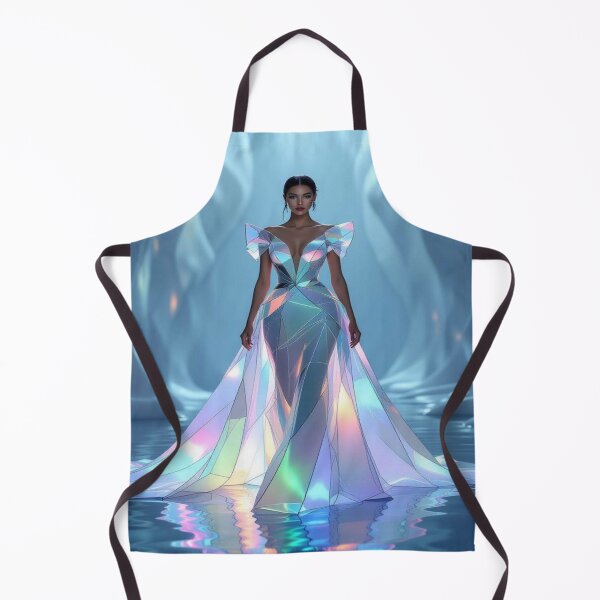 Item preview, Cathedral Glow - Glass dress meets light poetry – stained glass fashion meets wearable sculpture designed and sold by FotoworldEdel.