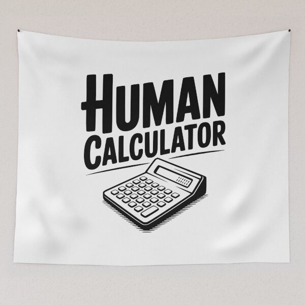Item preview, Human Calculator designed and sold by Frank Ring.