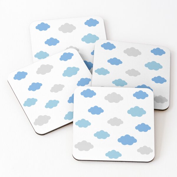 Item preview, Blue and grey mini clouds designed and sold by sptsang.