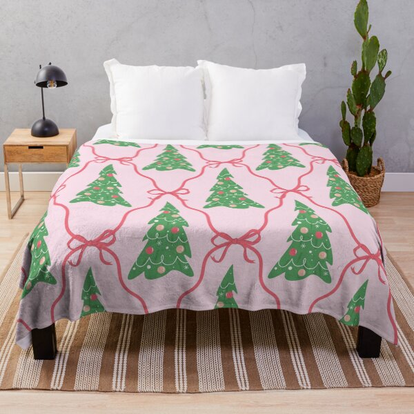Item preview, Coquette Xmas pattern with Christmas trees designed and sold by CHERRY--SHOP.