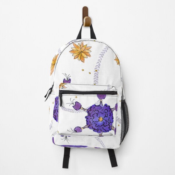 Item preview, Neptunes Breath 4 - orange & purple designed and sold by Natasha Prose Illustrations.