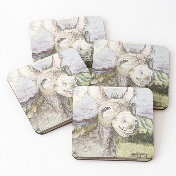 Item preview, Photobombing Donkey designed and sold by UnderstairsArt.