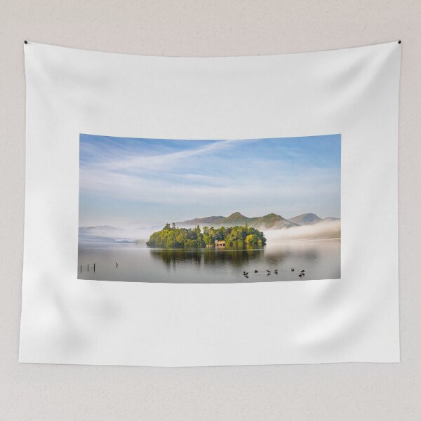 Item preview, Misty Lake District Morning designed and sold by Altitude Drone Media.