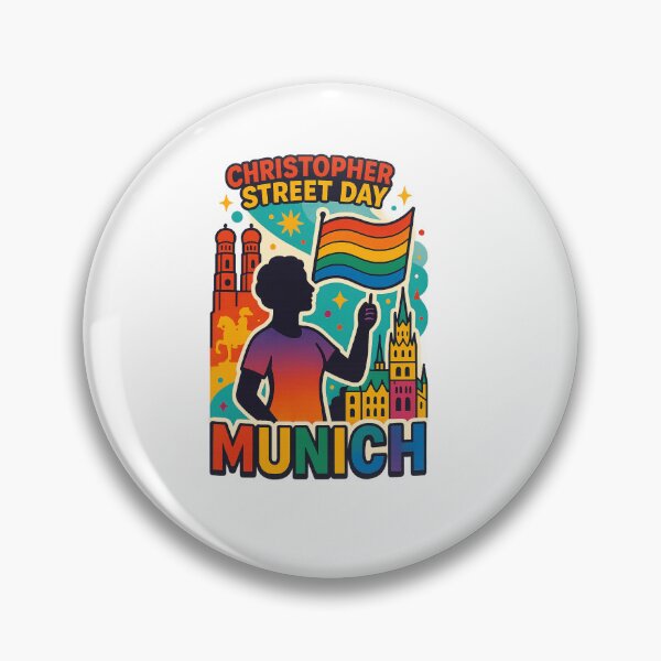 Item preview, Christopher Street Day Munich designed and sold by JETSETPRIDE.