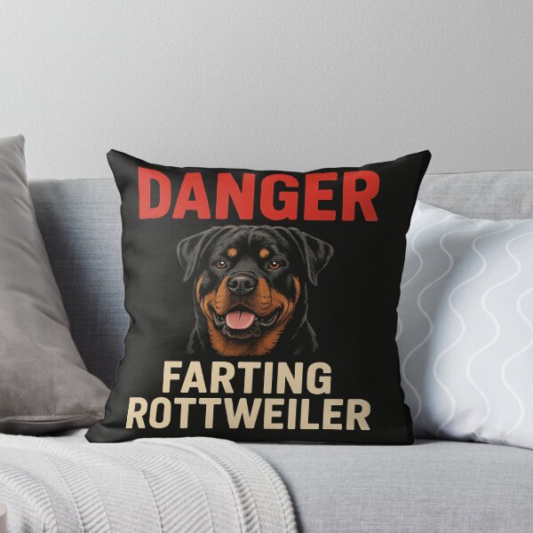Item preview, Danger Farting Rottweiler designed and sold by 123ks.