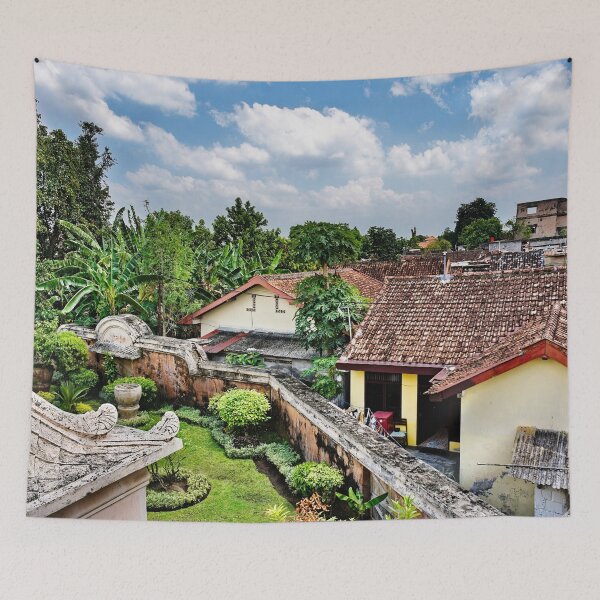 Item preview, Harmony between Javanese architecture and tropical nature designed and sold by franck380.