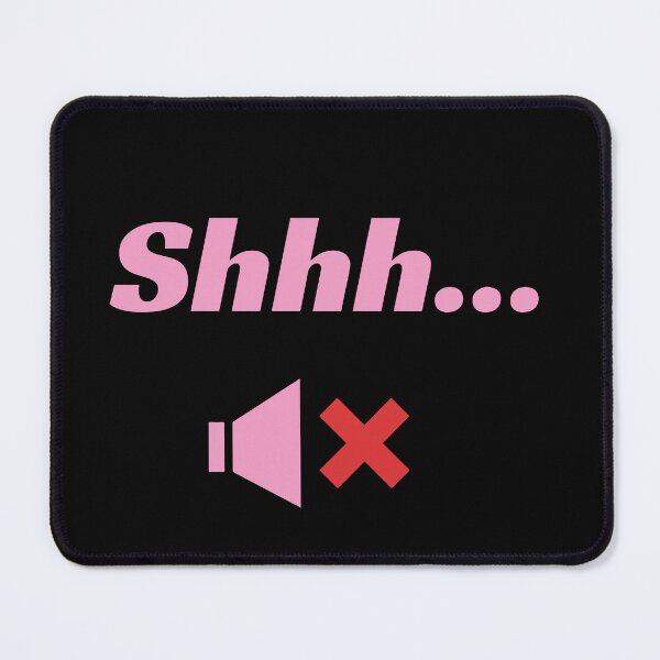 Item preview, Copy of Shhh Premium Pink Design designed and sold by topzmart.