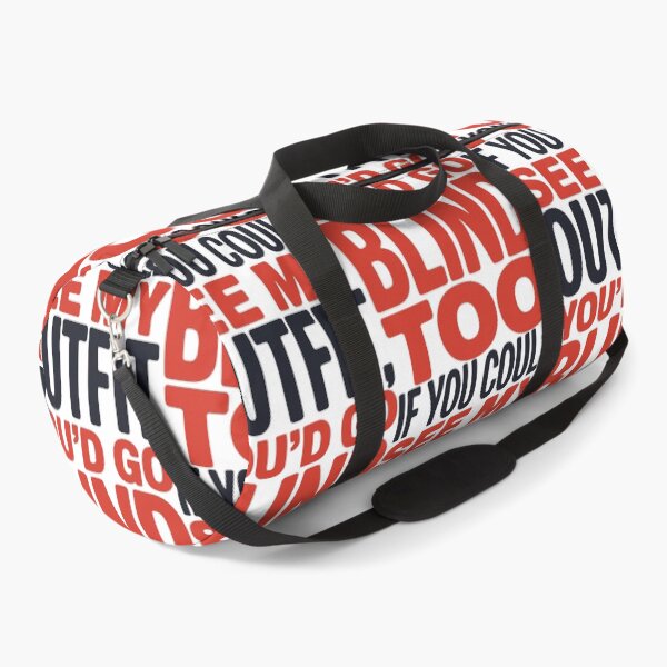 Item preview, Stylish Retro Humor Text in Blue and Red designed and sold by SplashTastic.