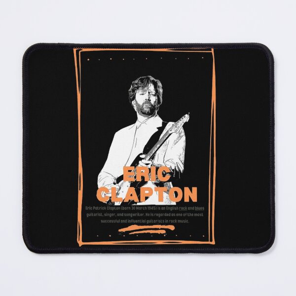 Item preview, Eric Clapton an English Rock and Blues Guitarist designed and sold by AiidonassArt.