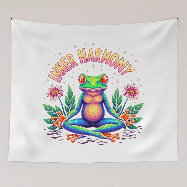 Item preview, Inner Harmony – Mindfulness and Balance Inspirational Design designed and sold by Mai Tucents Designs.