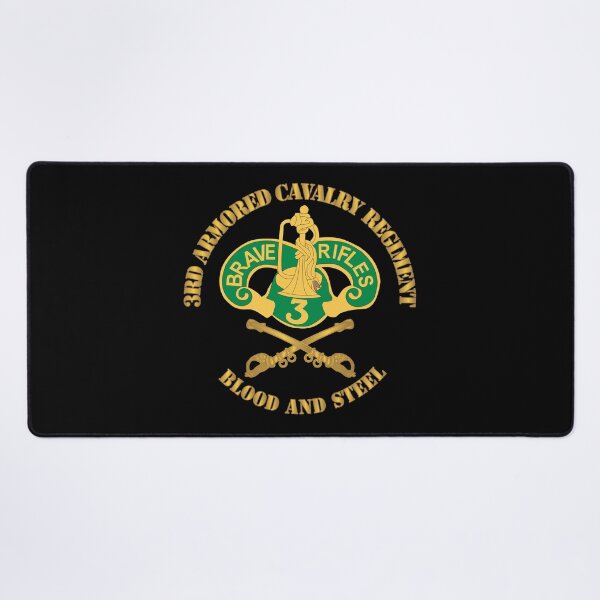 Item preview, Army - 3rd Armored Cavalry Regiment DUI - Blood and Steel X 300 designed and sold by Military Insignia Products.