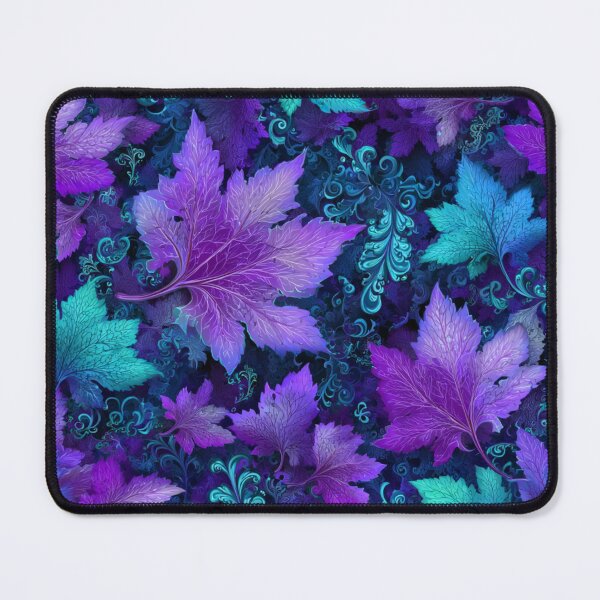 Item preview, Purple Magic Leaves designed and sold by NicolasGlowArt.