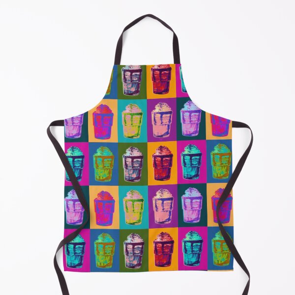 Item preview, Coffee 8 colors mocha espresso cappuccino italian Popart vintage Andy Warhol designed and sold by Merle Art.
