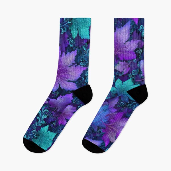 Item preview, Purple Magic Leaves designed and sold by NicolasGlowArt.