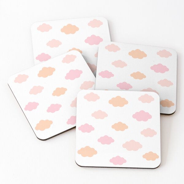 Item preview, Pink and orange mini clouds designed and sold by sptsang.