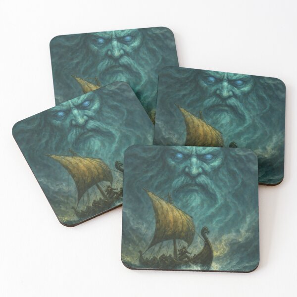 Item preview, Wrath of the Sea God – Voyage Through the Storm designed and sold by posteriumprint.