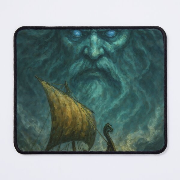 Item preview, Wrath of the Sea God – Voyage Through the Storm designed and sold by posteriumprint.