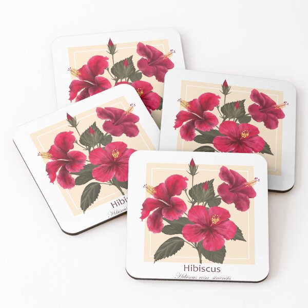 Item preview, Hibiscus Flowers (Hibiscus rosa-sinensis) designed and sold by Art_By_Wing.