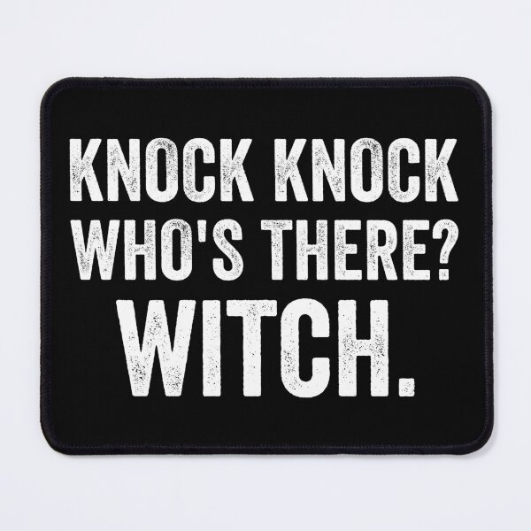 Item preview, Knock Knock Who's There Witch designed and sold by RareBunny.
