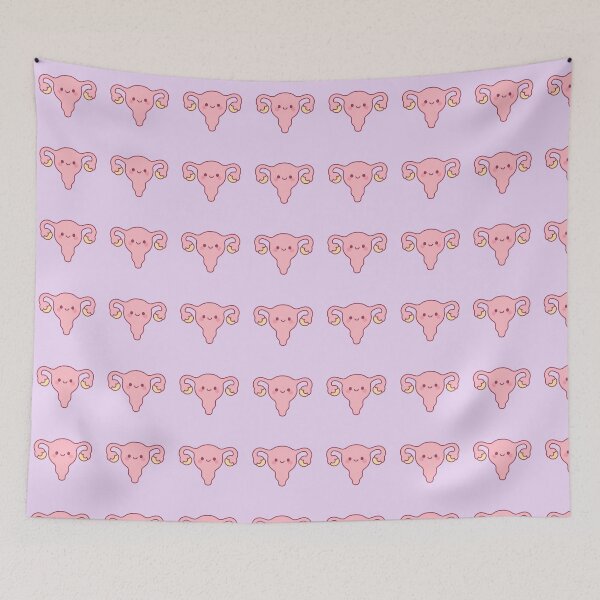 Item preview, Endometriosis Sticker | Kawaii Uterus designed and sold by tdesignaus.