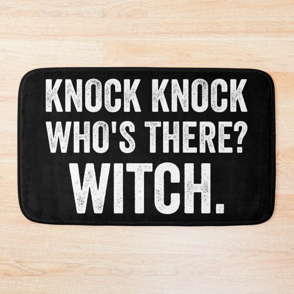 Item preview, Knock Knock Who's There Witch designed and sold by RareBunny.