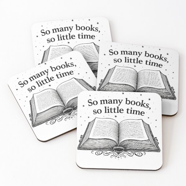 Item preview, So Many Books, So Little Time – Etched Book Illustration designed and sold by CivilOrangeDesigns.