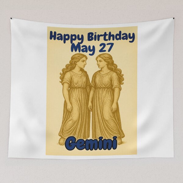 Item preview, Birthday Zodiac Sign – May 27 designed and sold by ariksworld.