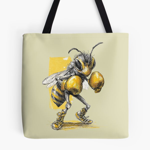 Item preview, Boxer Bee – Dynamic Watercolor Illustration designed and sold by Meiersbeste.