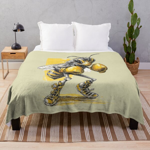 Item preview, Boxer Bee – Dynamic Watercolor Illustration designed and sold by Meiersbeste.