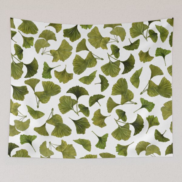 Item preview, Gingko Leaves - Green designed and sold by Natasha Prose Illustrations.