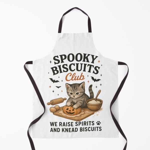 Item preview, Spooky Biscuits Club Cute Cat Halloween designed and sold by Jaanussar.