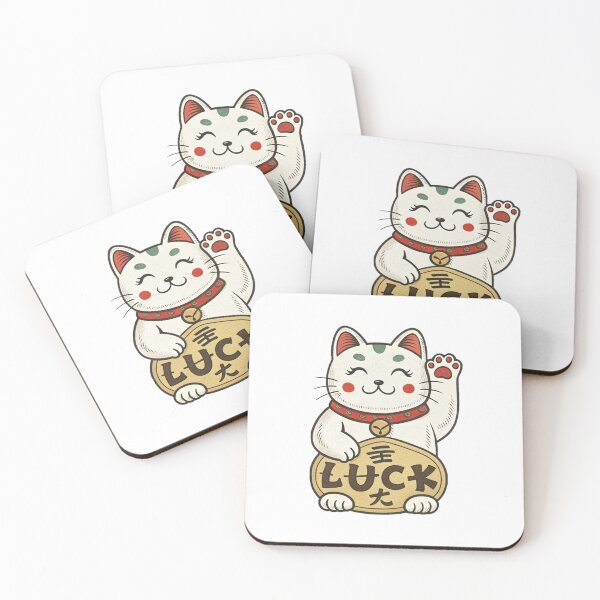 Item preview, Fortune Spirit of Lucky Cat designed and sold by Alahchin Art.