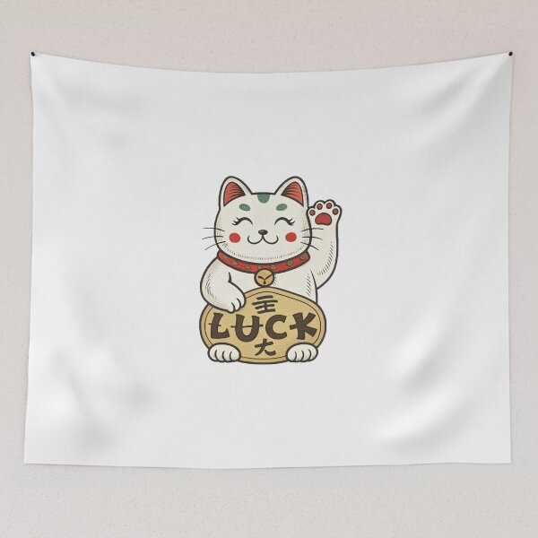 Item preview, Fortune Spirit of Lucky Cat designed and sold by Alahchin Art.