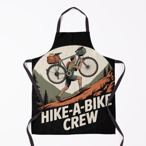 Item preview, Bike Packing Hike-a-Bike Crew Funny Adventure T-Shirt designed and sold by CrunchyGoats.